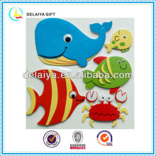 Home decor EVA animal sticker for kids